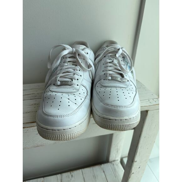 Custom Hand Painted Wave AF1 Sneakers Mens 11 Streetwear Coastal Y2K Art main image 10